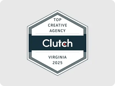 Clutch Top Creative Agency 2025 badge