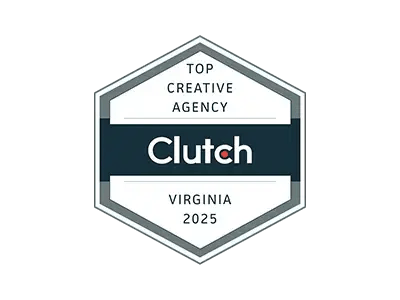 Clutch Top Creative Agency 2025 badge