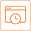 99.9% uptime assured icon