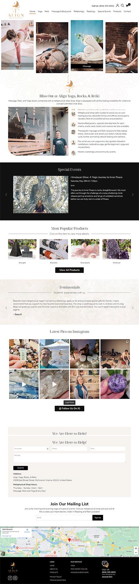 Align RVA Wellness Website