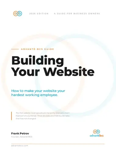 Building Your Website by Frank Petrov, 2026 Edition