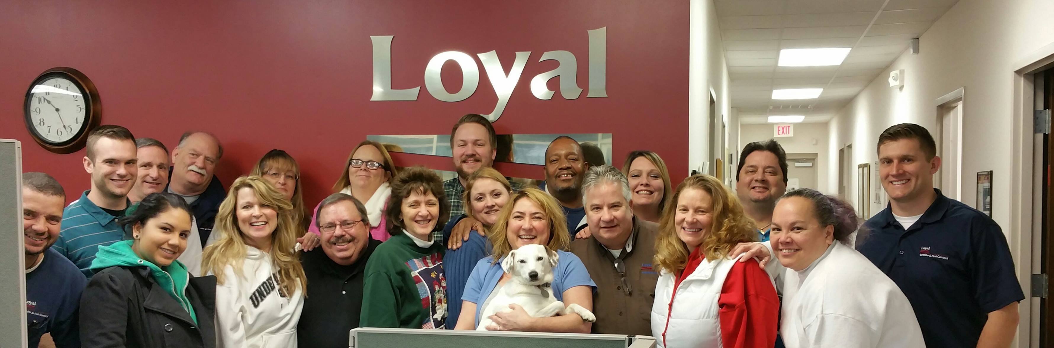 the staff at Loyal Pest