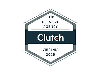 Clutch Top Creative Agency 2025 badge