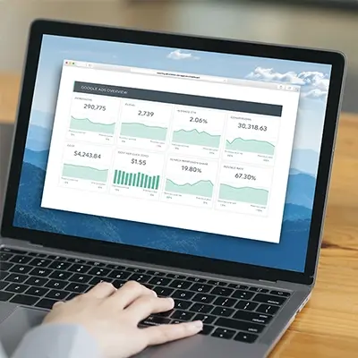 google ads management service reporting