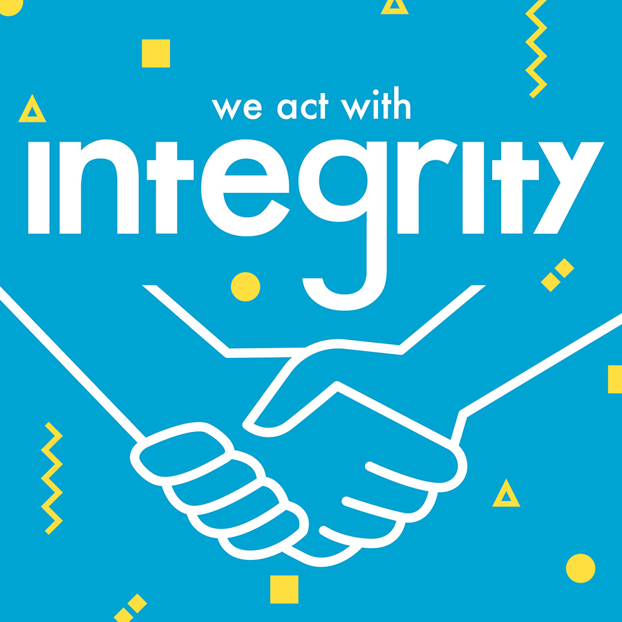 we act with integrity