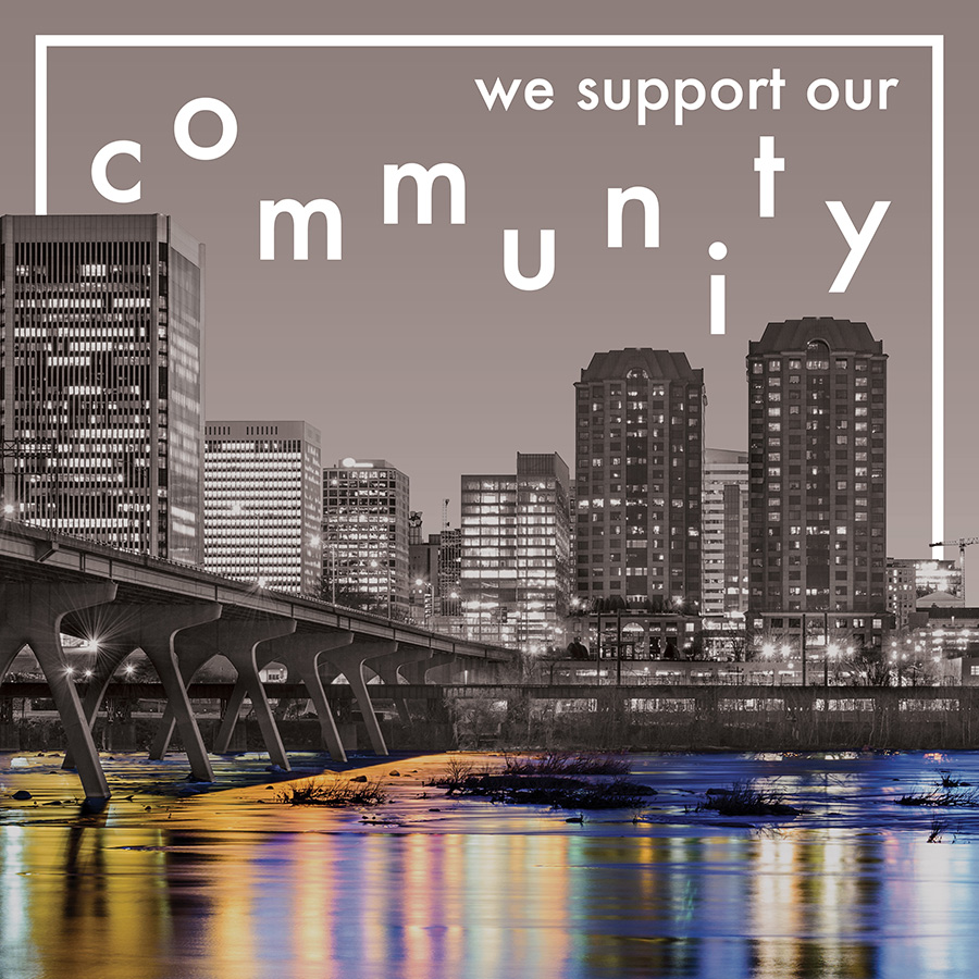 We support our community