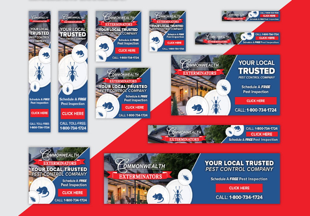 Commonwealth Exterminators Digital Ads