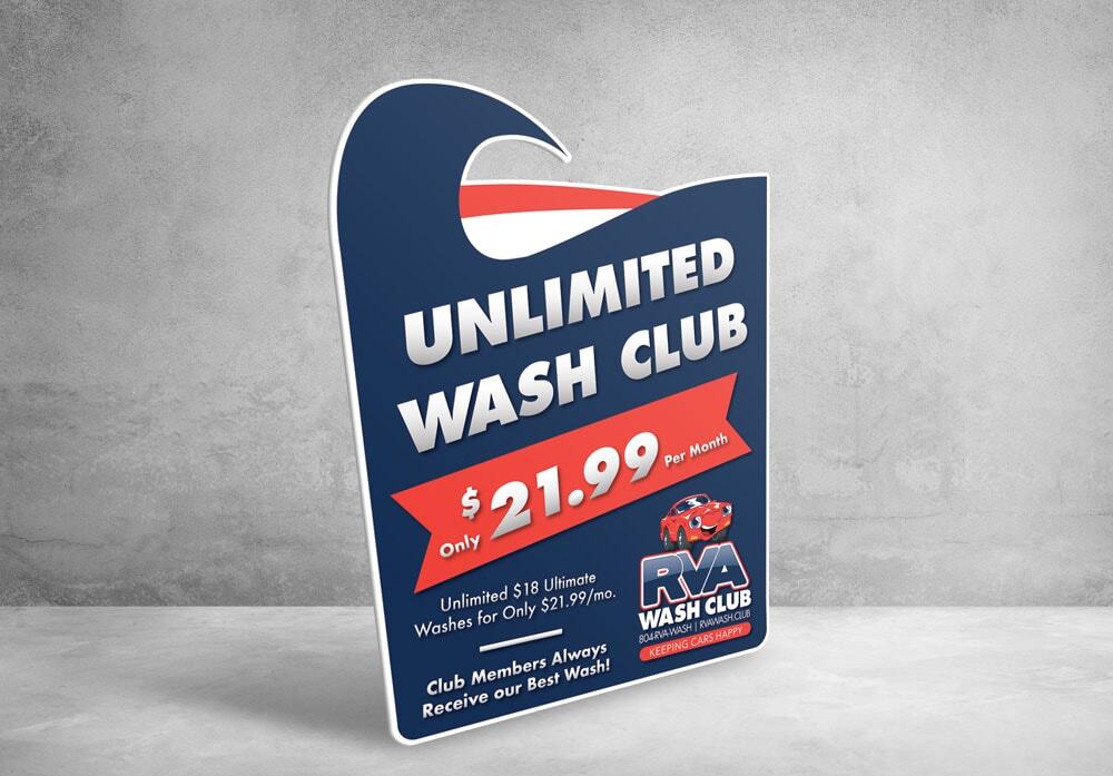 Flagstop Car Wash Sign