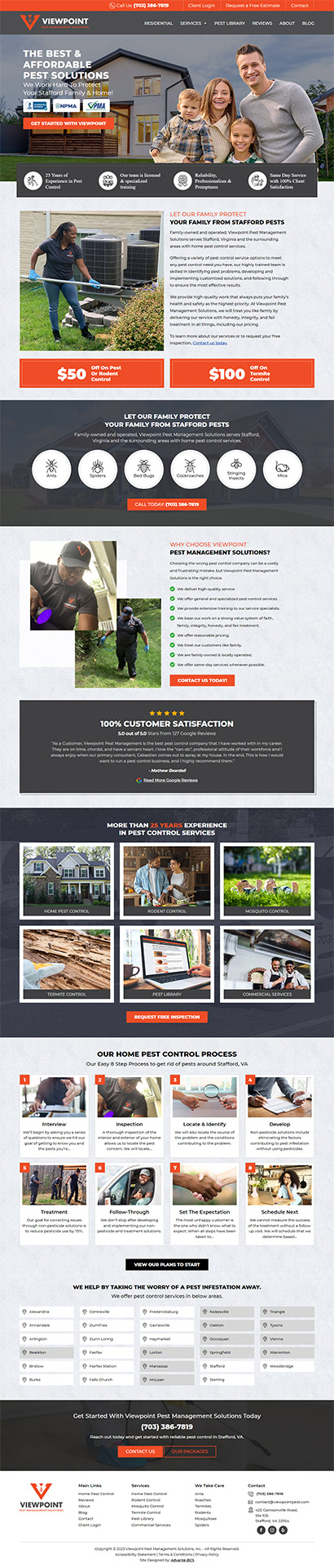 Viewpoint Pest Management Website