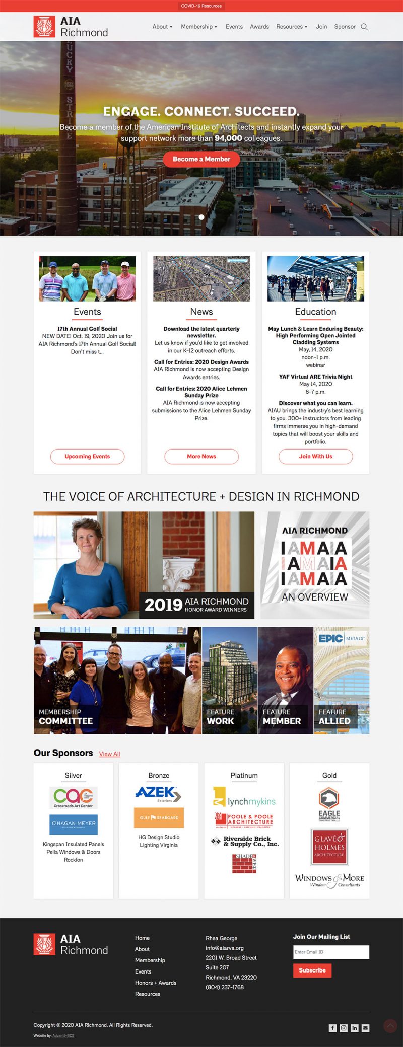 AIA Richmond Website