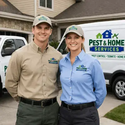 Service Technicians At Residential Home