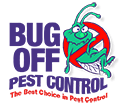 Bug Off Pest Control logo