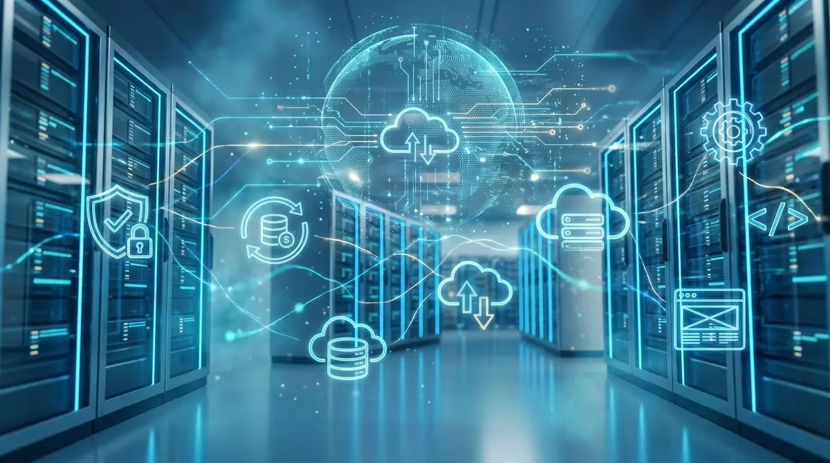 Website hosting data center