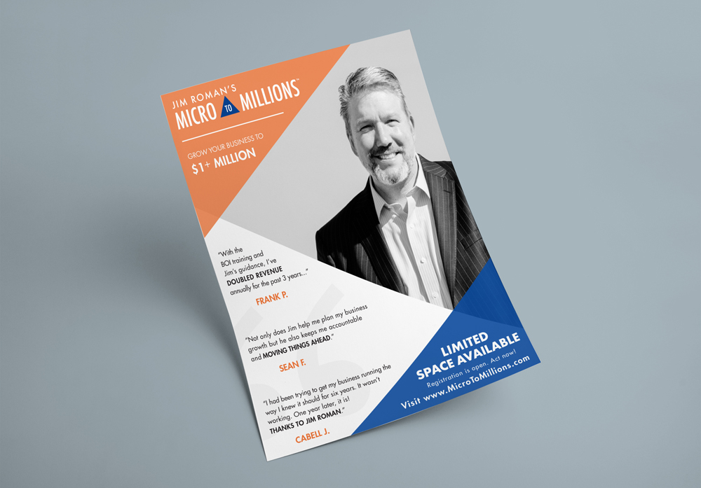 Brochure graphic design by marketing agency