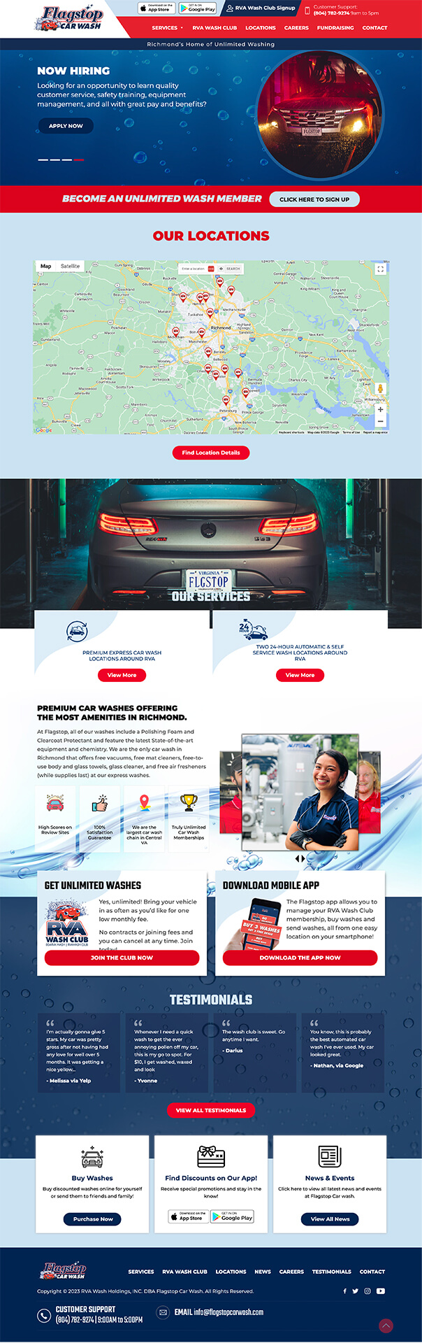 Website – Flagstop Car Wash
